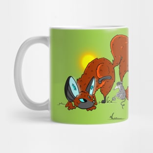 Red Fox and his Mouse Mug